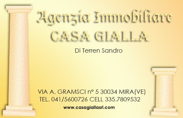 AGENZIA IMMOBILIARE CASA GIALLA DI TERREN SANDRO